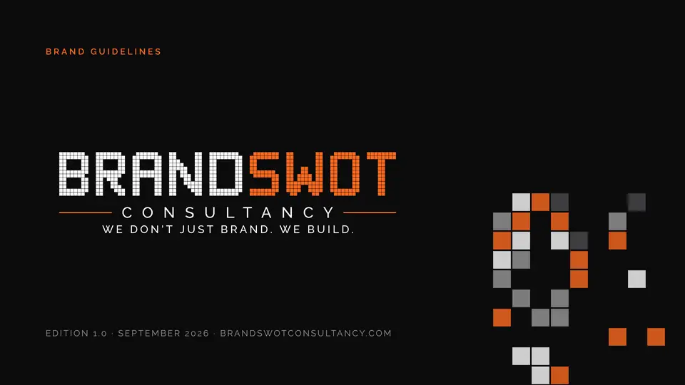 BRANDSWOT Consultancy brand book cover