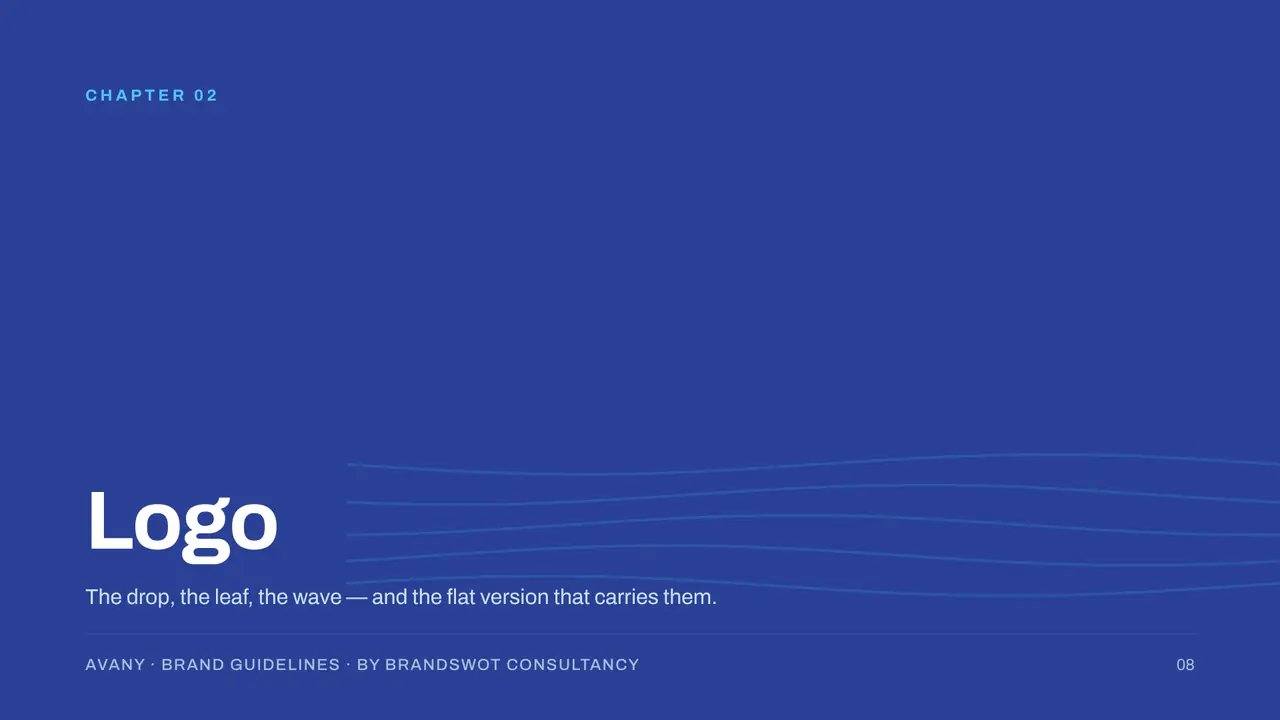 AVANY Packaged Drinking Water: Logo