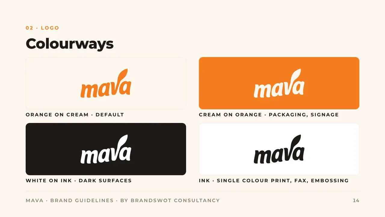 MAVA Cold Beverages: Colourways