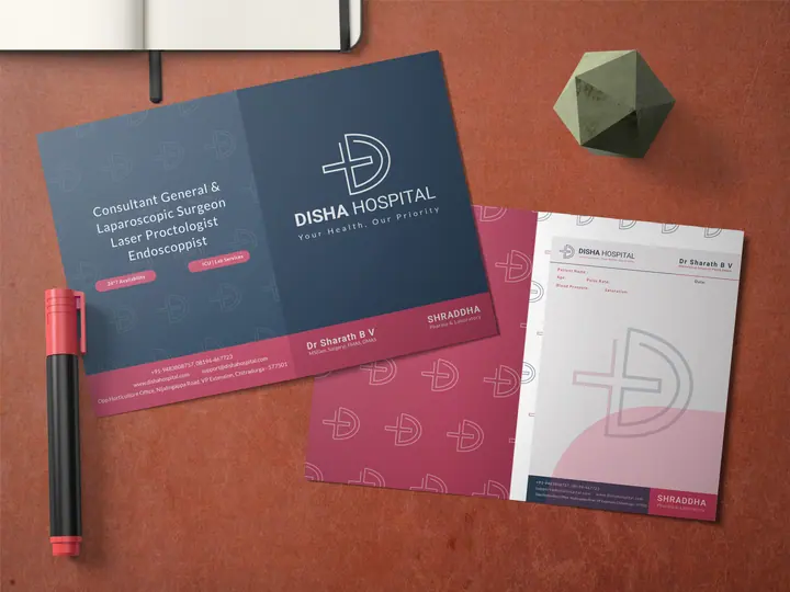 Disha Hospital: Patient file folder