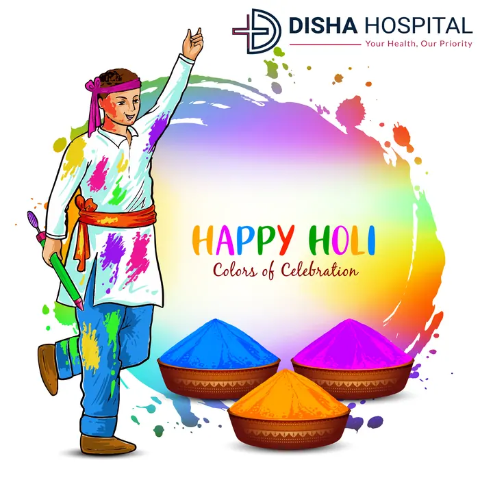 Disha Hospital: Holi post
