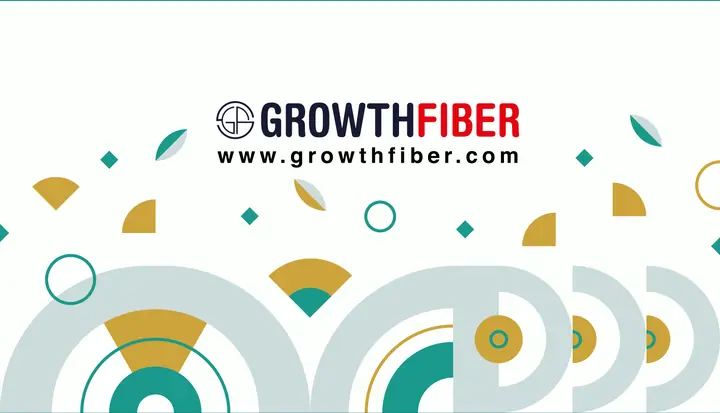 Growthfiber: Visiting card front
