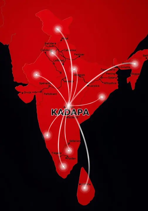 Reddy Packers and Movers: Kadapa-to-India network poster
