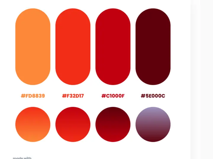 Sri Varun Packers and Movers: Colour palette