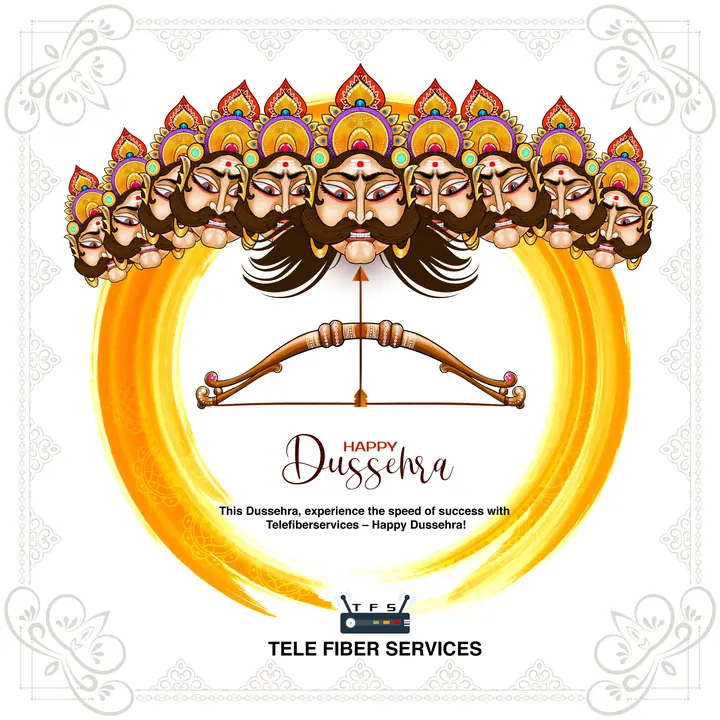 Tele Fiber Services: Dussehra post